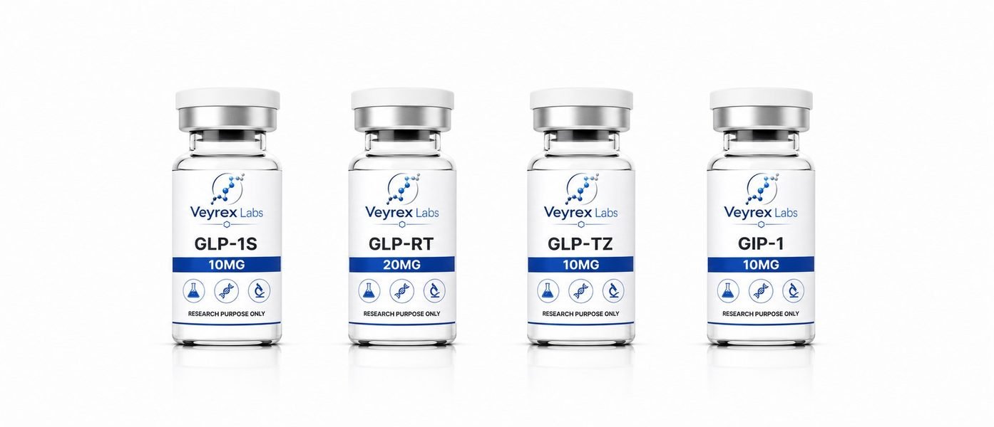 Veyrex Labs research peptide vials